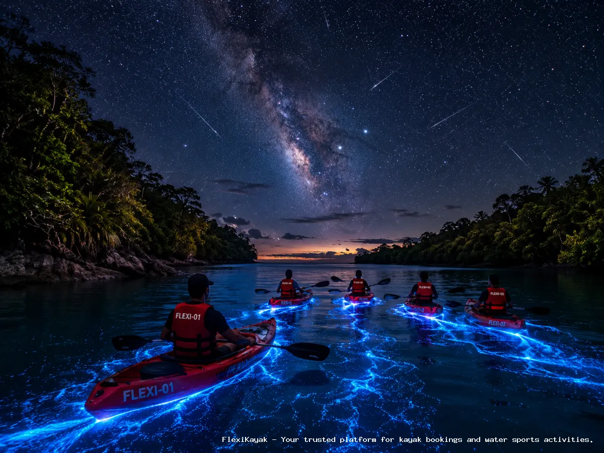 Bioluminescence Kayaking